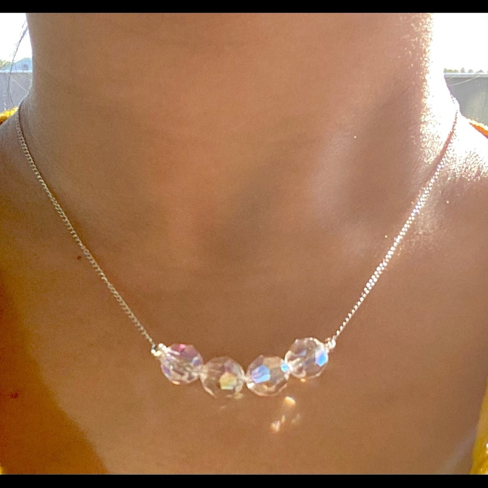 Swarovski crystal necklace,CarrieBradshaw … - Picture 11 of 13